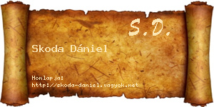 Skoda Dániel névjegykártya