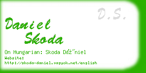 daniel skoda business card